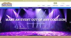 Desktop Screenshot of duplinevents.com